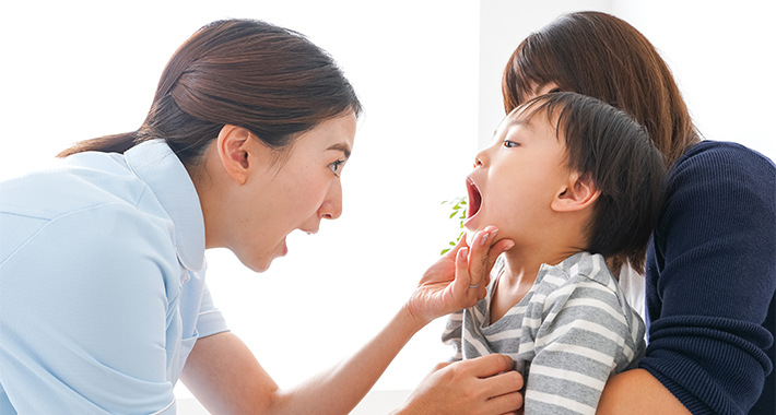 子どもに慣れたスタッフが優しく対応します